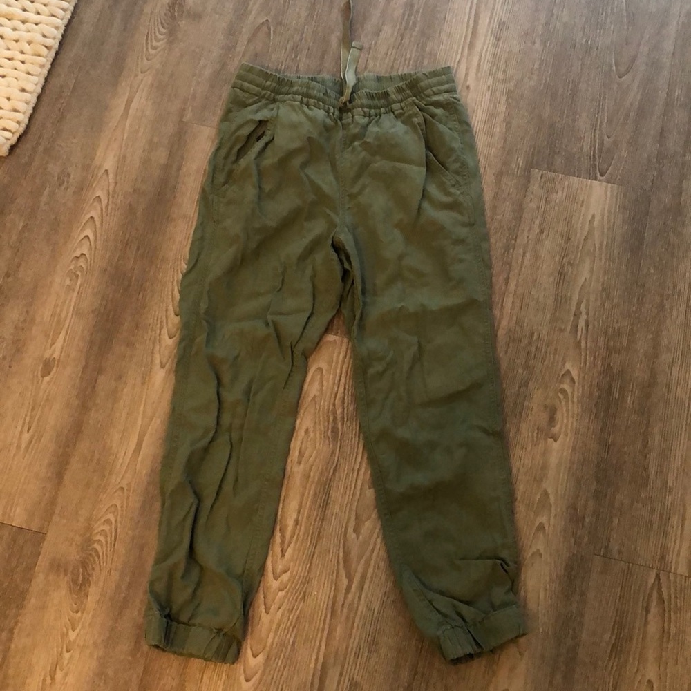 Jcrew army green pants